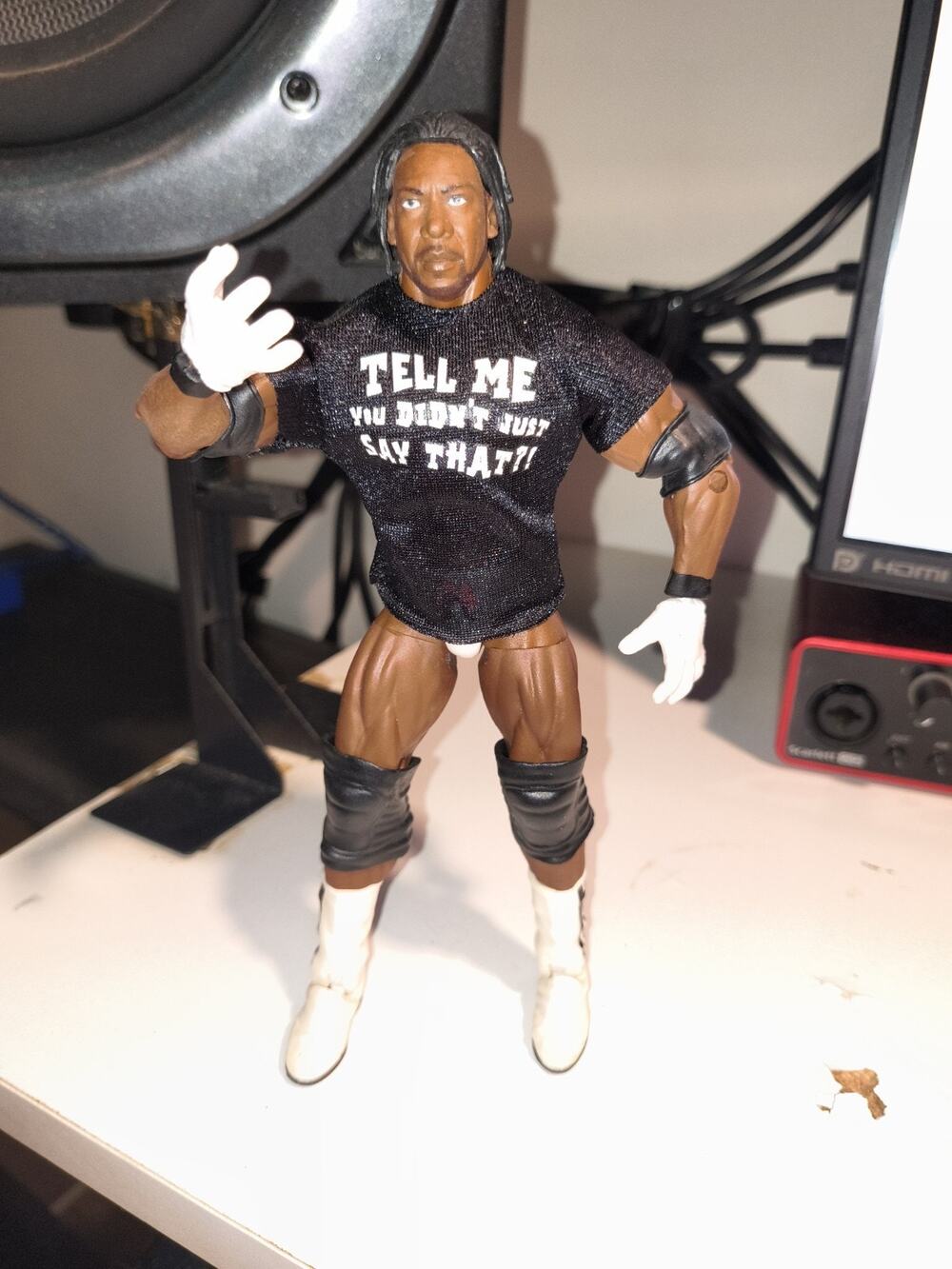 WWE Wrestling Mattel Elite Wrestlemania 36 Booker T With Shirt